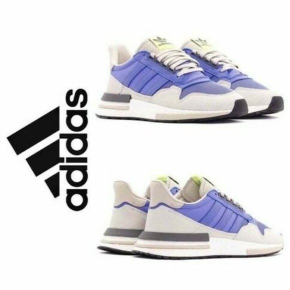 Adidas Men’s Real Lilac & White Suede & Mesh ZX 500 RM Sneakers Size 7.5 adidas ZX 500 RM Real Lilac for Sale | Authenticity  main image 4